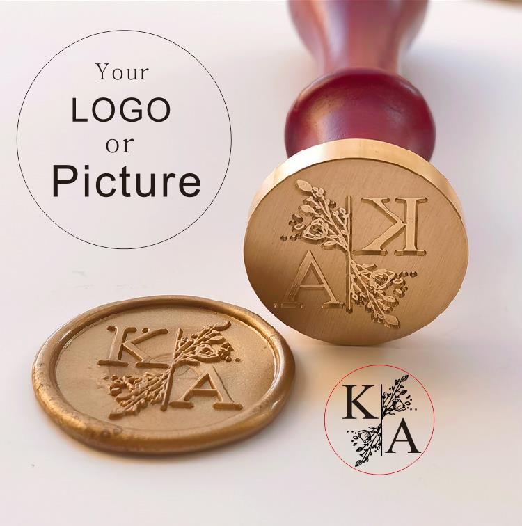 Wax Seal Stamp Set - Niestandardowa pieczęć Pieczęć woskowa Dostosowana z