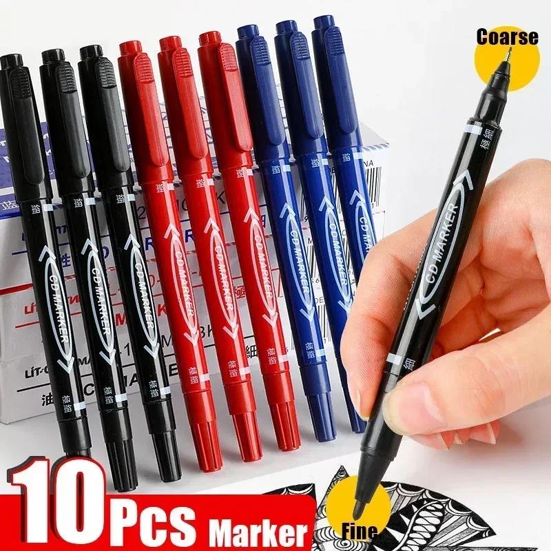 Correction Pen Fine - 5/10 szt. Marker permanentny z podwójną