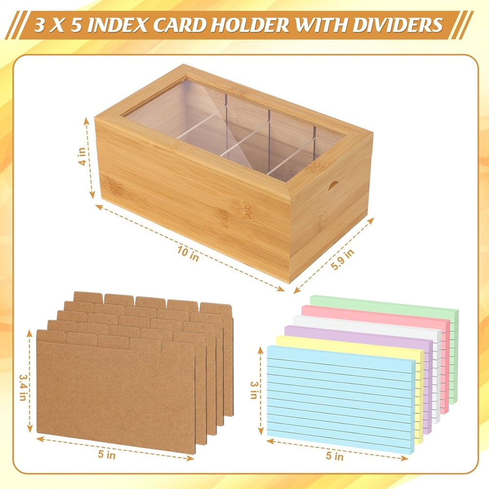Organizer na karty indeksowe A – Card Index Box recenzja i cena