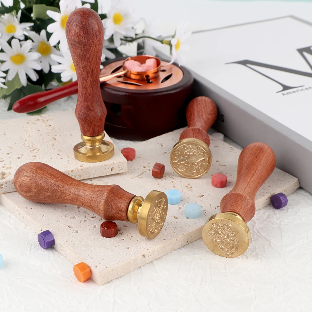 Zestaw stempli do pieczęci wos – Wax Seal Stamp Set recenzja i cena
